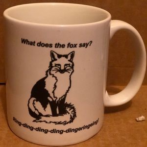 🦊 WHAT DOES THE FOX SAY MUG 🦊